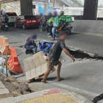 Charan Sanitwong Road Subsidence